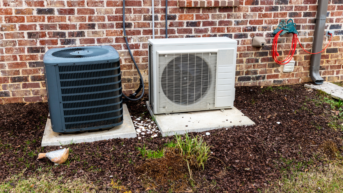 Air Conditioning units outside